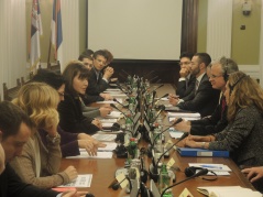 23 January 2014 The members of the European Integration Committee meet with the Director-General of EU Directorate-General for Enlargement Christian Danielsson